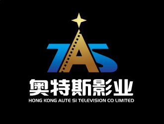 张俊的奥特斯影业logo设计