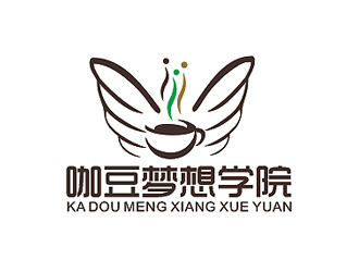 盛铭的咖豆梦想学院logo设计