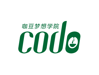 孙金泽的咖豆梦想学院logo设计