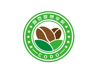 王涛的咖豆梦想学院logo设计