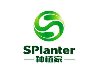 谭家强的splanter种植家英文标志logo设计