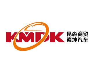 昆淼商贸 滇坤汽车LOGO设计 - LOGO123