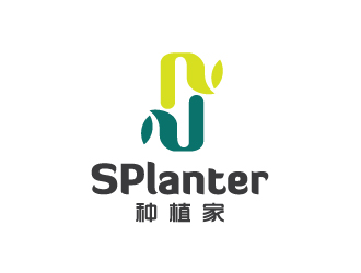 陈兆松的splanter种植家英文标志logo设计