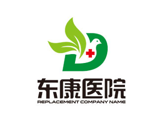 钟炬的虞城东康医院logo设计