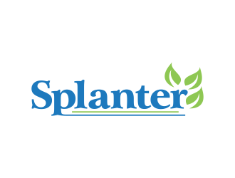 林思源的splanter种植家英文标志logo设计