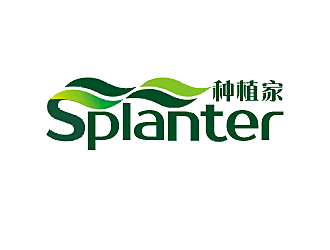 劳志飞的splanter种植家英文标志logo设计