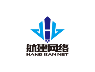 孙金泽的吉林省航建网络科技有限公司logo设计