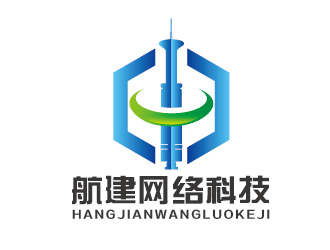 陈晓滨的吉林省航建网络科技有限公司logo设计