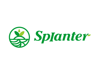 姜彦海的splanter种植家英文标志logo设计