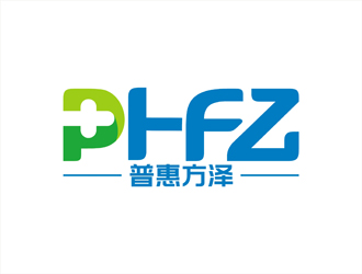周都响的西安普惠方泽医疗科技有限公司logo设计