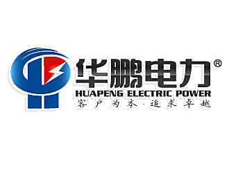黎明锋的安徽华鹏电力器材投资有限公司logo设计