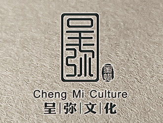 彭波的呈弥文化 蜜蜡logo设计