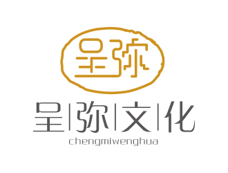 张华的呈弥文化 蜜蜡logo设计