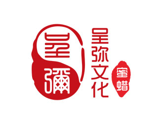 郭重阳的呈弥文化 蜜蜡logo设计