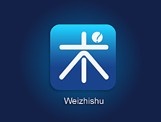 黎明锋的手机App：未知术logo设计