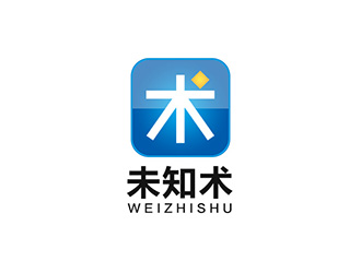 吴晓伟的手机App：未知术logo设计
