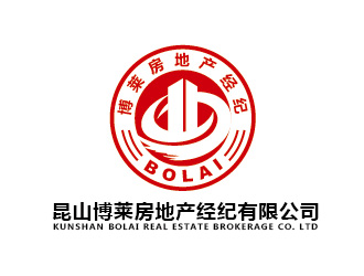 陈晓滨的昆山博莱房地产经纪有限公司logo设计