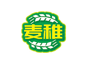 钟炬的麦稚logo设计