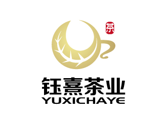 张俊的钰熹茶业茶庄logo设计