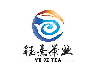 彭波的钰熹茶业茶庄logo设计