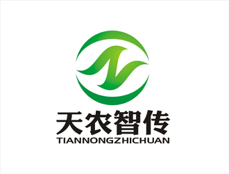 周都响的天津天农智传科技有限公司logo设计