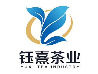 曹芊的钰熹茶业茶庄logo设计