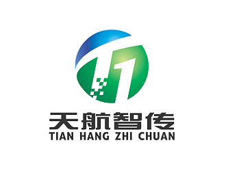 彭波的天津天航智传科技合伙企业（有限合伙）logo设计