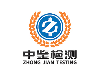 彭波的广州市中鉴检测技术有限公司logo设计