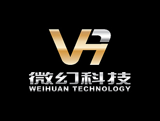 彭波的微幻科技(北京)有限公司标志logo设计