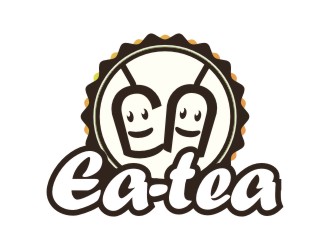 陈国伟的Ea-tea可爱奶茶商标设计logo设计