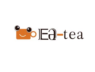 胡红志的Ea-tea可爱奶茶商标设计logo设计