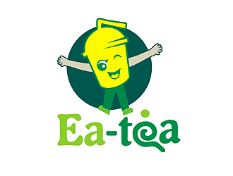 盛铭的Ea-tea可爱奶茶商标设计logo设计