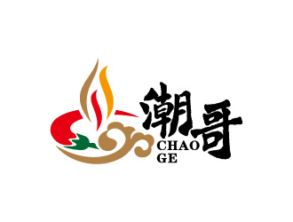 潮哥火锅logo设计