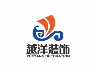 何嘉健的深圳市越洋装饰设计工程有限公司logo设计