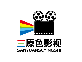 张俊的贵州三原色影视制作有限公司logologo设计