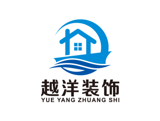 王涛的深圳市越洋装饰设计工程有限公司logo设计