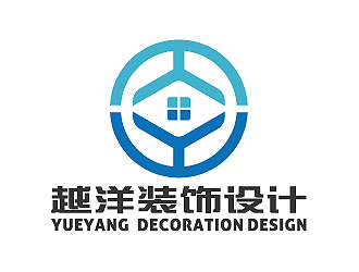 彭波的深圳市越洋装饰设计工程有限公司logo设计