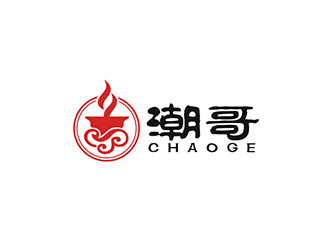 吴晓伟的潮哥火锅logo设计