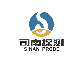 彭波的司南探测logo设计
