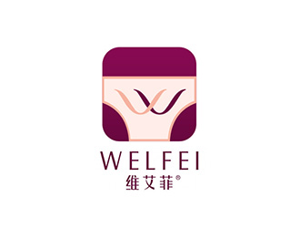 吴晓伟的维艾菲内衣商标设计logo设计