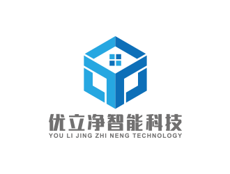 王涛的优立净智能科技有限公司logo设计