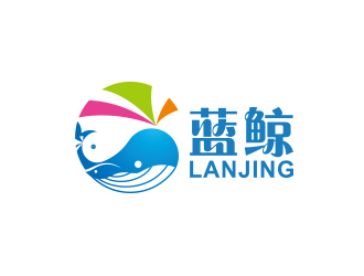 黄安悦的蓝鲸元素互联网平台图标logo设计