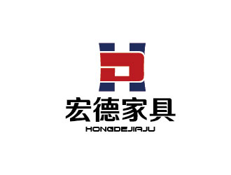 李贺的宏德家具家居图标logo设计