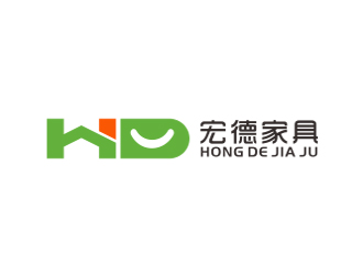 刘小勇的宏德家具家居图标logo设计