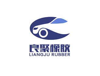 吴晓伟的厦门市良聚橡胶科技有限公司标志logo设计