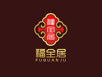 吴晓伟的福全居食品商标logo设计