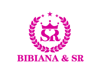 余亮亮的Bibiana & SR 化妆品logologo设计