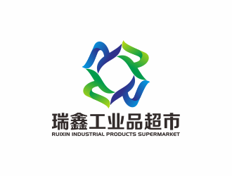 何嘉健的瑞鑫工业品超市logo设计logo设计