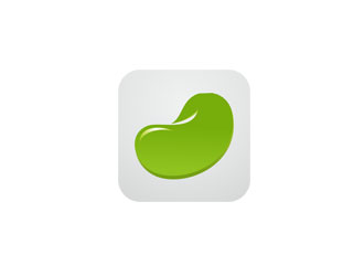 张寒的绿豆健康金融logologo设计