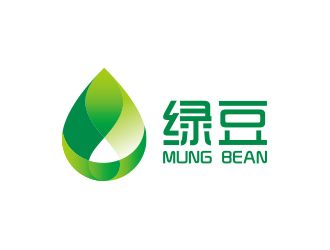 黄安悦的绿豆健康金融logologo设计